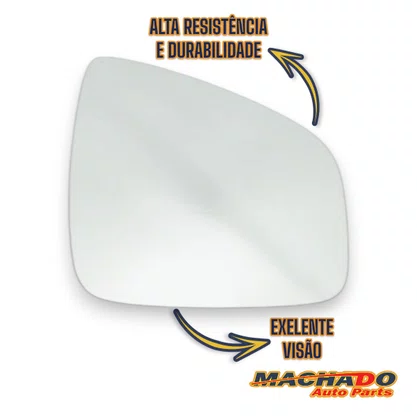 Lente Refil Retrovisor Sandero Logan 2010 a 2014 Direito