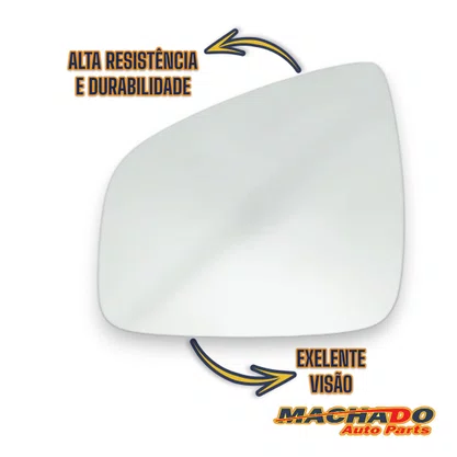 Lente Refil Retrovisor Sandero Logan 2010 a 2014 Esquerdo
