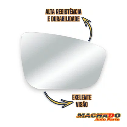 Lente Refil Retrovisor Sentra 2004 a 2009 Lado Direito