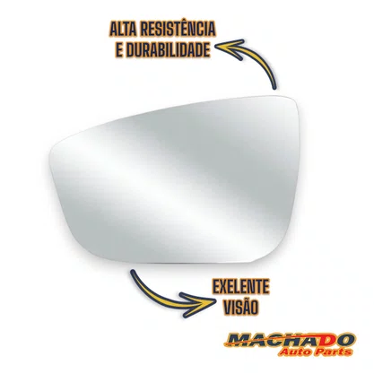 Lente Refil Retrovisor Sentra 2004 a 2009 Lado Esquerdo Motorista BLAWER 