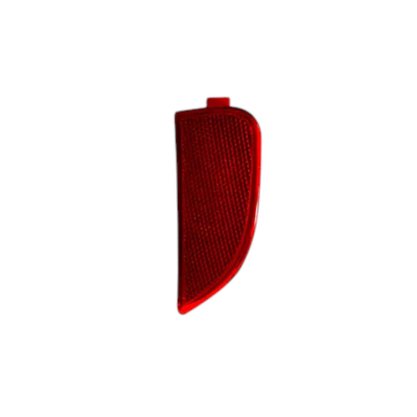 Lente Refletor Traseiro Parachoque Palio Novo 2012 a 2017 Vermelho Direito Caroneiro 