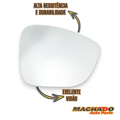 Lente S/ Base Refil Retrovisor Aircross 2011 a 2014 Direito