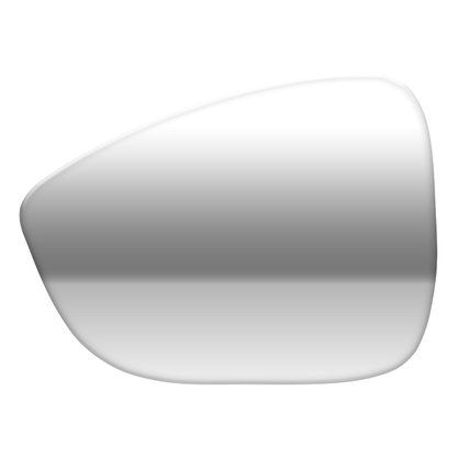 Lente S/ Base Refil Retrovisor Aircross 2011 a 2014 Esquerdo Motorista BLAWER