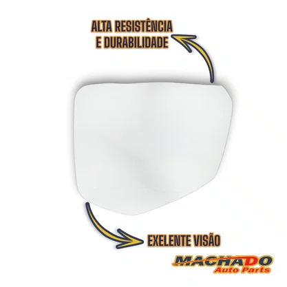 Lente S/Base Refil Retrovisor New Civic 2016 a 2019 Direito