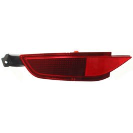 Lente Traseira Parachoque New Fiesta Hatch 2012 a 2017 Esquerda