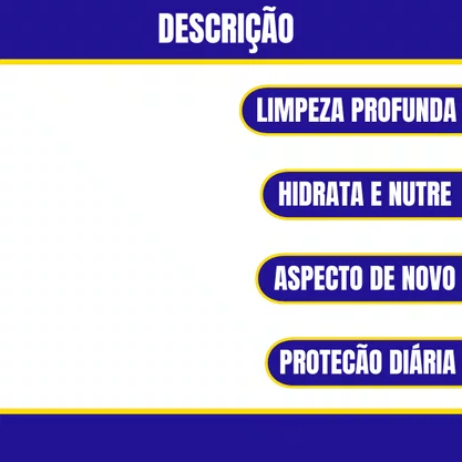 Limpa e Hidrata Couro Nano Bolhas 500ML
