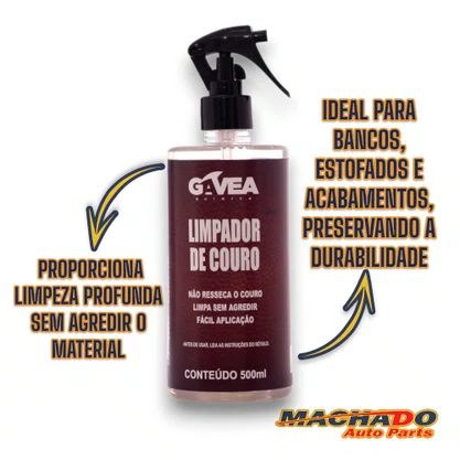 Limpador de Couro 500ml - GÁVEA 