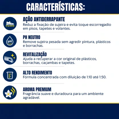 Limpador De Piso Profissional Cadillac Modular 500ML