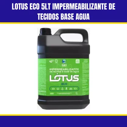 Lotus Eco 5LT Impermeabilizante De Tecidos Base Agua