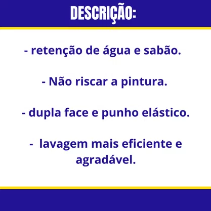Luva De Microfibra Chenille DETAILER