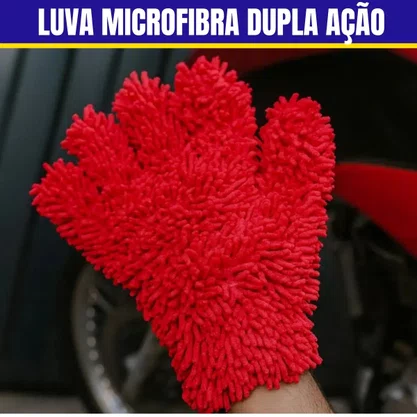 Luva De Microfibra Dupla Acao RAZUX