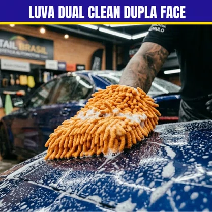 Luva Dual Clean Dupla Face Para Lavagem e Remocao De Insetos 105G 18X25CM KERS