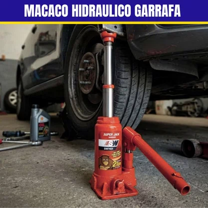 Macaco Hidraulico Garrafa 2 Toneladas SW