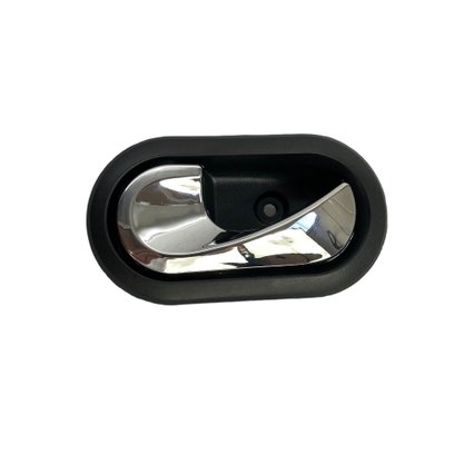 Maçaneta Interna Porta Dianteira/Traseira Esquerdo Cromado Logan Sandero Duster Oroch Megane 