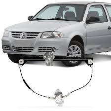 Máquina de Vidro Dianteira Manual Gol 2 Portas G2 G3 G4 2000 a 2014 Esquedo Motorista 