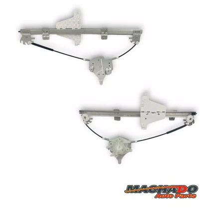 Máquina de Vidro Dianteiro Elétrico Encaixe Motor Mabuchi 8D Fox 4 Portas 2003 a 2019 Esquerdo Motorista