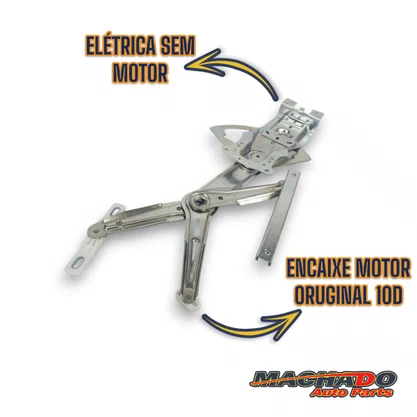 Máquina de Vidro Dianteiro Elétrico Encaixe Original Astra 2 e 4 Portas 1999 a 2011 Direito Caroneiro