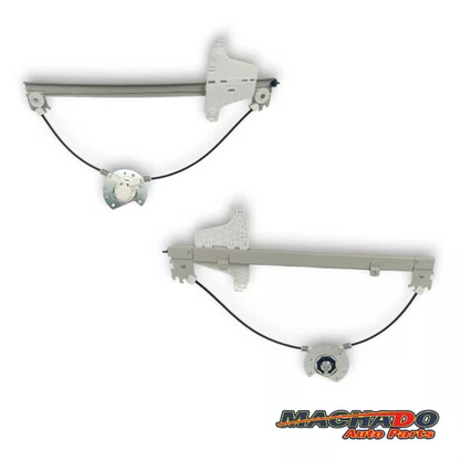Máquina de Vidro Manual Fox 2009 a 2021 2 Portas Pino Baixo Lado Esquerdo