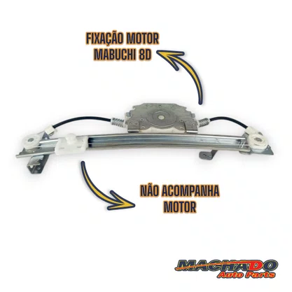 Máquina de Vidro Traseiro Elétrico Encaixe Motor Mabuchi Corsa 1994 a 2002 Classic 2003 a 2016 Direito Passageiro