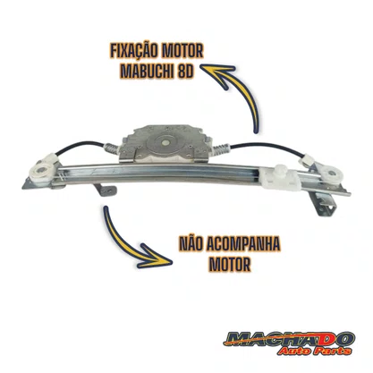 Máquina de Vidro Traseiro Elétrico Encaixe Motor Mabuchi Corsa 1994 a 2002 Classic 2003 a 2016 Esquerdo Motorista  