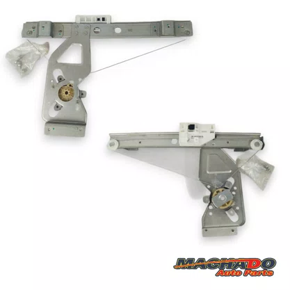Máquina de Vidro Traseiro Elétrico Encaixe Motor Original C3 2002 a 2009 Esquerdo Motorista 