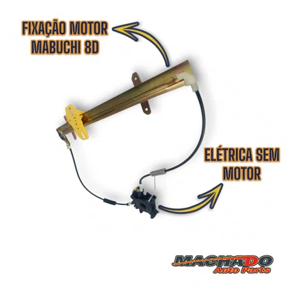 Máquina Vidro Dianteira Elétrica Mtr. Mabuchi Escort Logus 2P 1993/1996 Esquerdo