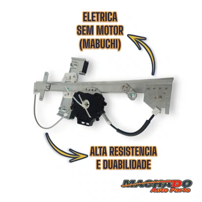 Maquina Vidro Eletrica S/Motor Dianteiro Onix Prisma Apos 2013 Motor Mabuchi Direito