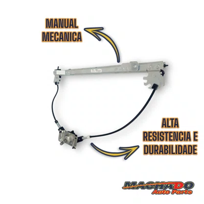 Máquina Vidro Manual Doblo 2002 a 2016 Lado Direito 
