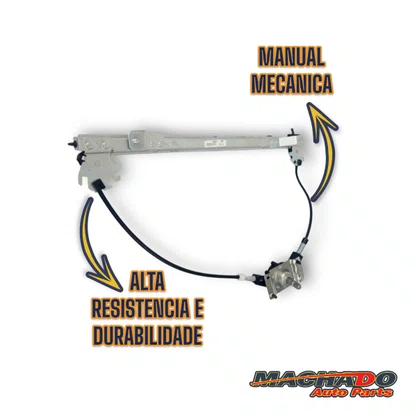 Máquina Vidro Manual Doblo 2002 a 2016 Lado Esquerdo