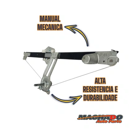 Maquina Vidro Manual Sandero 2007 Até 2014 4 Portas Dianteira Esquerda Motorista