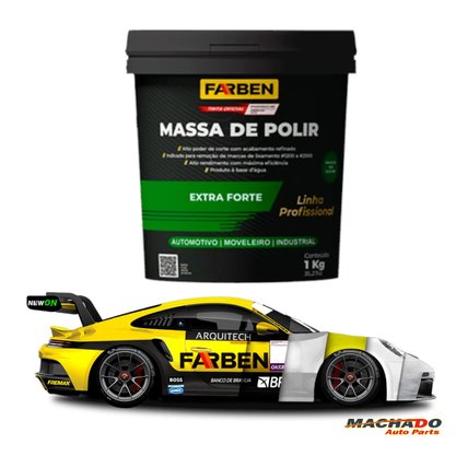 Massa de Polir Extra Forte 1KG FARBEN