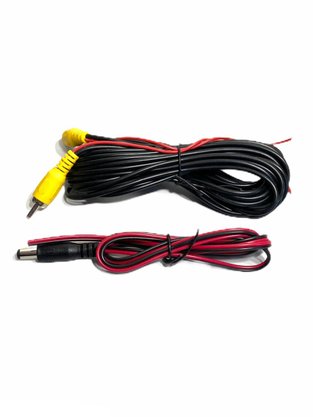 Mini Camera de Re Borboleta Universal Colorida 12V Preto 2 em 1 Para-Choque CODE