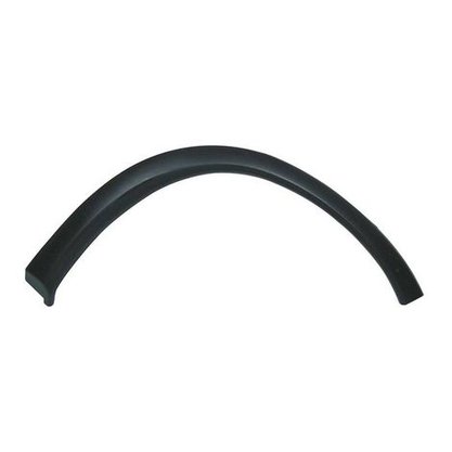 Moldura Paralama Dianteiro Corsa Wagon Sedan PickUp 96 a 08  Preto Liso Direito