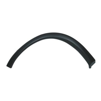 Moldura Paralama Dianteiro Corsa Wagon Sedan PickUp 96 a 08  Preto Liso Esquerdo
