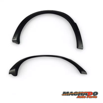 Moldura Paralama Dianteiro Uno Way 06 a 08 Preto Texturizado Esquerdo
