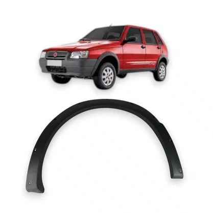 Moldura Paralama Dianteiro Uno Way 08 a 11 Cinza Texturizado Direito Moldura Paralama Dianteiro Uno Way 08 a 11 Cinza Texturizado Direito