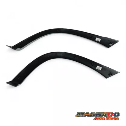 Moldura Paralama Traseiro Corsa Sedan Wagon 96 a 10 Preto Liso Direito