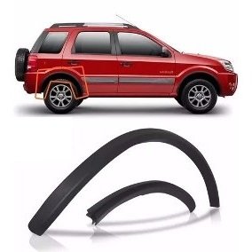 Moldura Paralama Traseiro Ecosport  03 a 12 Par Direito