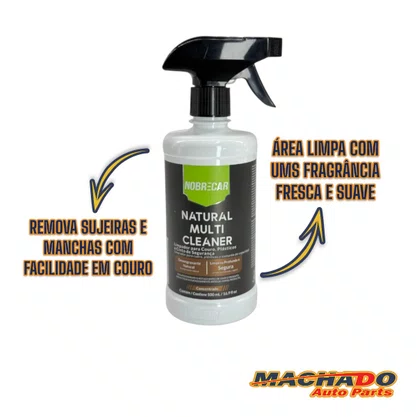 Natural Multi Cleaner Limpador de Couro e Plásticos 250ML NOBRECAR