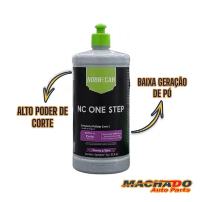 NC One Step Composto Polidor 3 em 1 1KG NOBRECAR