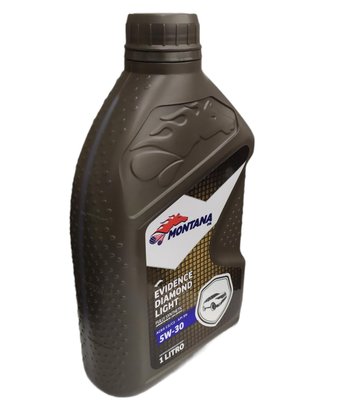 Oleo Sintetico 5W30 (Diesel Leve, Gasolina, Gnv, Alcool) Montana Evidence Diamond Light 1 Litro MONTANA OIL