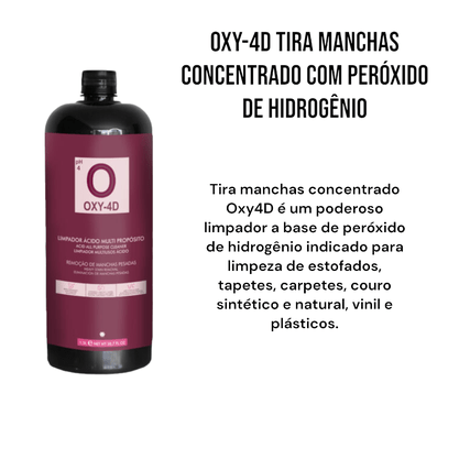 Oxy-4D Tira Manchas Concentrado com Peroxido de Hidrogenio 1,5L EASYTECH