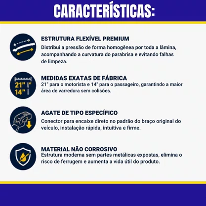 Palheta Dianteira C3 Apos 2023