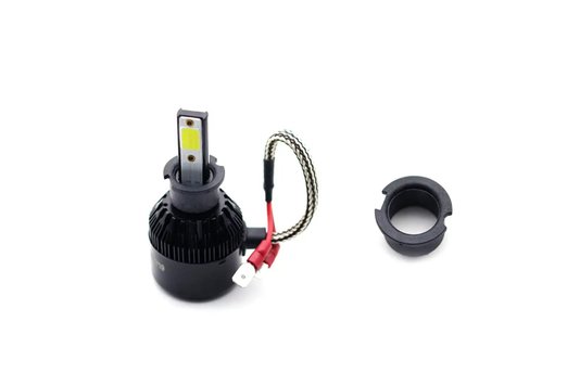 Par Lâmpada Super Led H3 8000K 12V 37W Efeito Xênon CODE