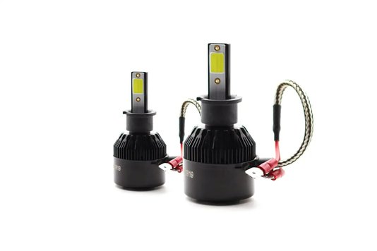 Par Lâmpada Super Led H3 8000K 12V 37W Efeito Xênon CODE