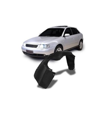 Parabarro Proteção Interna do Paralama Dianteiro Audi 1996 Até 2006 Dianteira Esquerda Motorista 