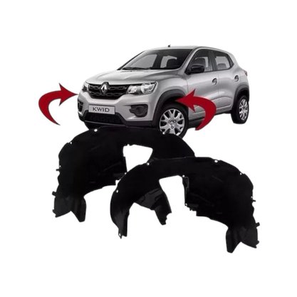 Parabarro Proteção Interna Paralama Kwid 2017 a 2023 Dianteiro Esquerdo Motorista