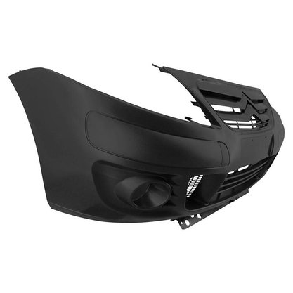 Parachoque Dianteiro Citroen C3 2009 a 2012 Sem Furo Milha Preto Liso