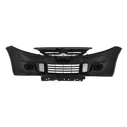 Parachoque Dianteiro Citroen C3 2009 a 2012 Sem Furo Milha Preto Liso