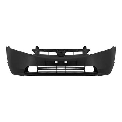 Parachoque Dianteiro Civic 2006 a 2008 Preto Liso